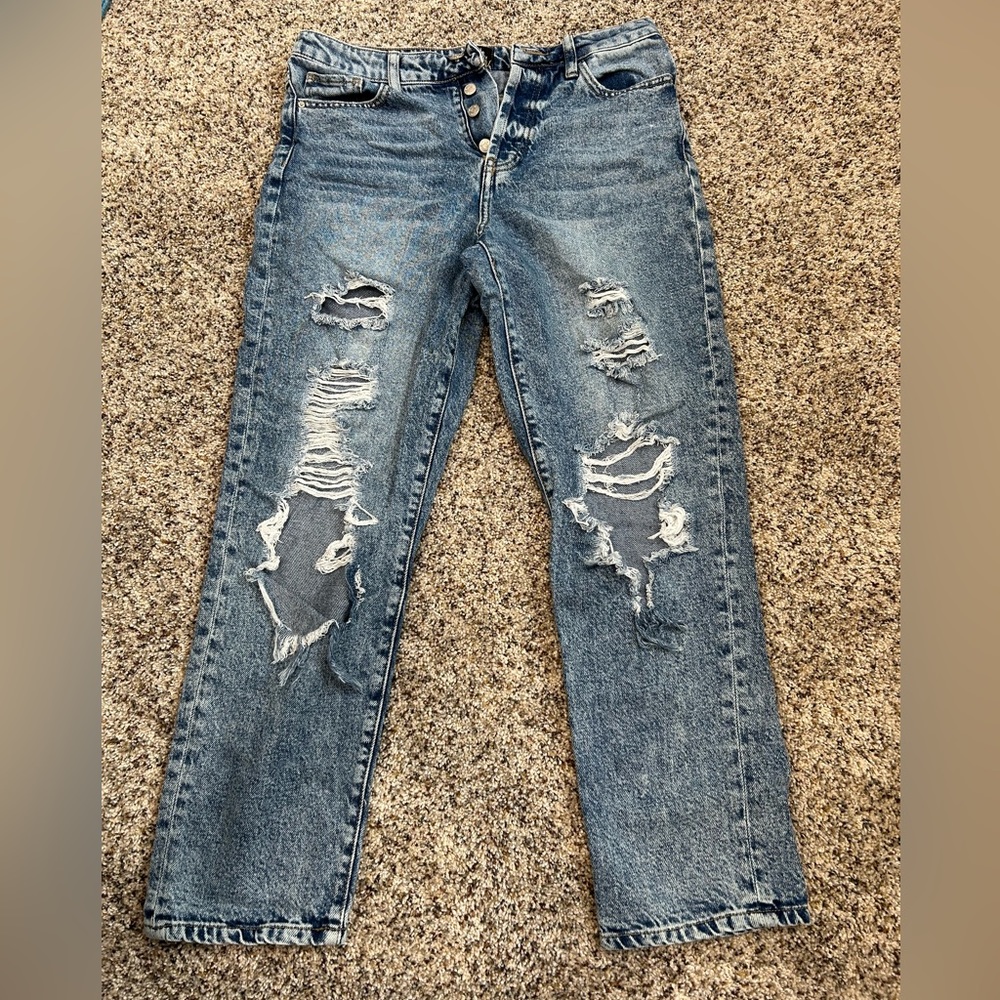 Cropped Boyfriend Jean